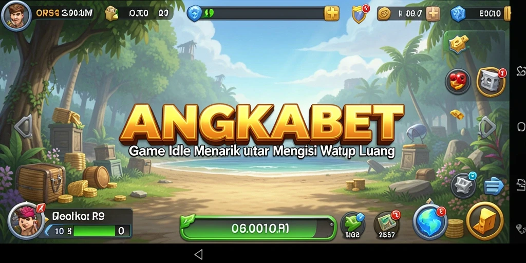 Screenshot gameplay <strong>ANGKABET</strong> menampilkan keseruan bermain Idle.