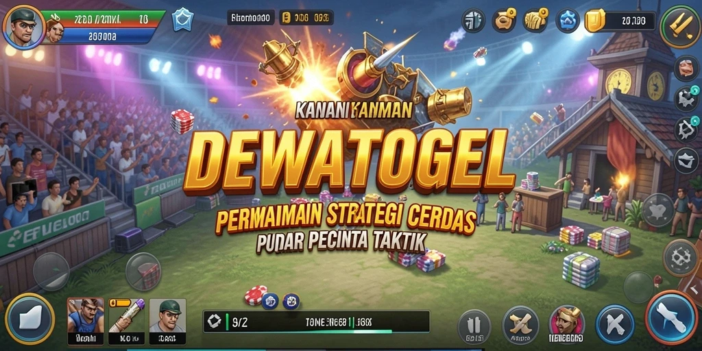 Tampilan gameplay DEWATOGEL yang menantang dan strategis.