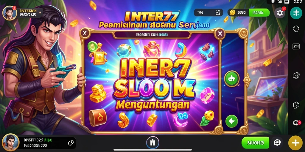 Screenshot gameplay INTER77 yang menampilkan keseruan bermain Slot.