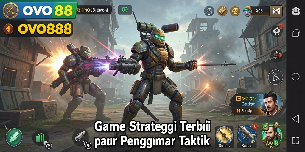Tampilan gameplay menakjubkan di OVO88 dengan berbagai strategi.